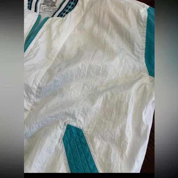 London Town/London fog 1980s ladies parachute jacket‎ windbreaker size medium - Picture 12 of 15